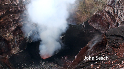 benbow crater ambrym volcano